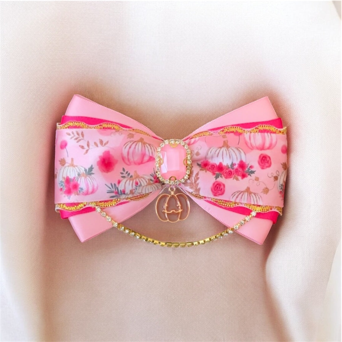 Pretty Pumpkin Bow
