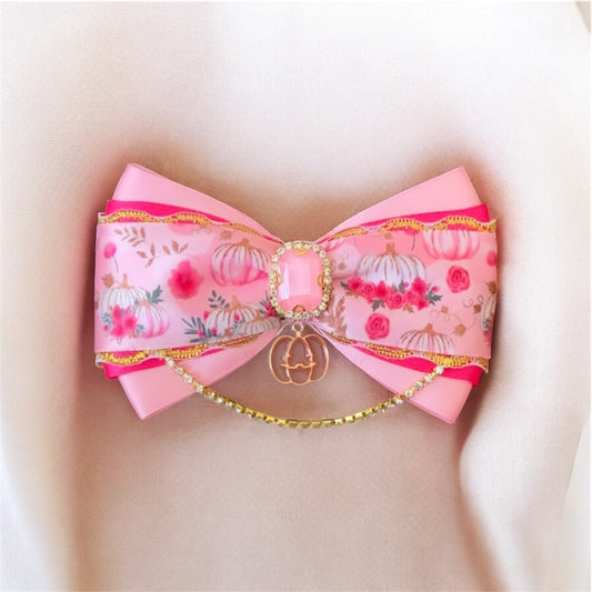 Pretty Pumpkin Bow
