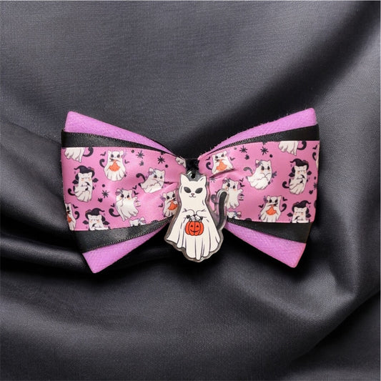 Spooky Kitty Bow